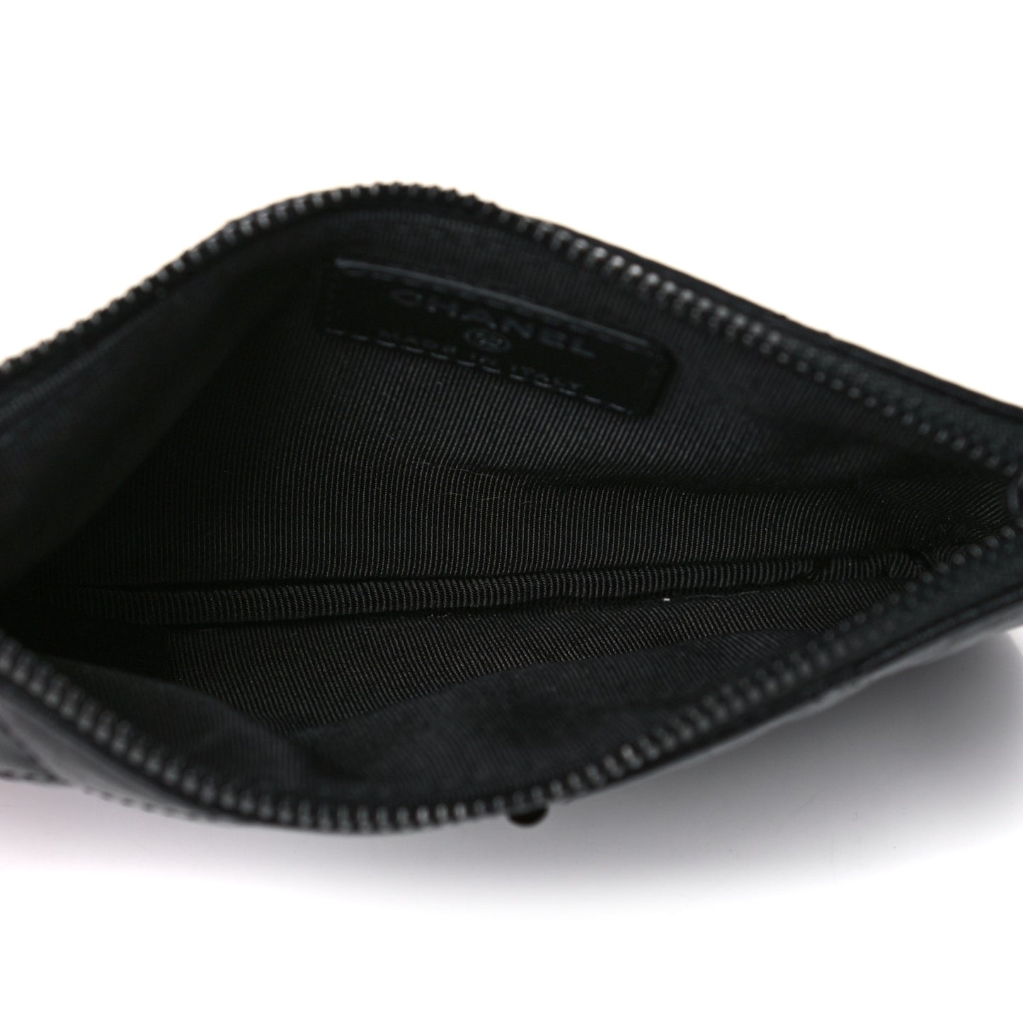 Aged Calfskin Quilted Small Reissue Cosmetic Case So Black