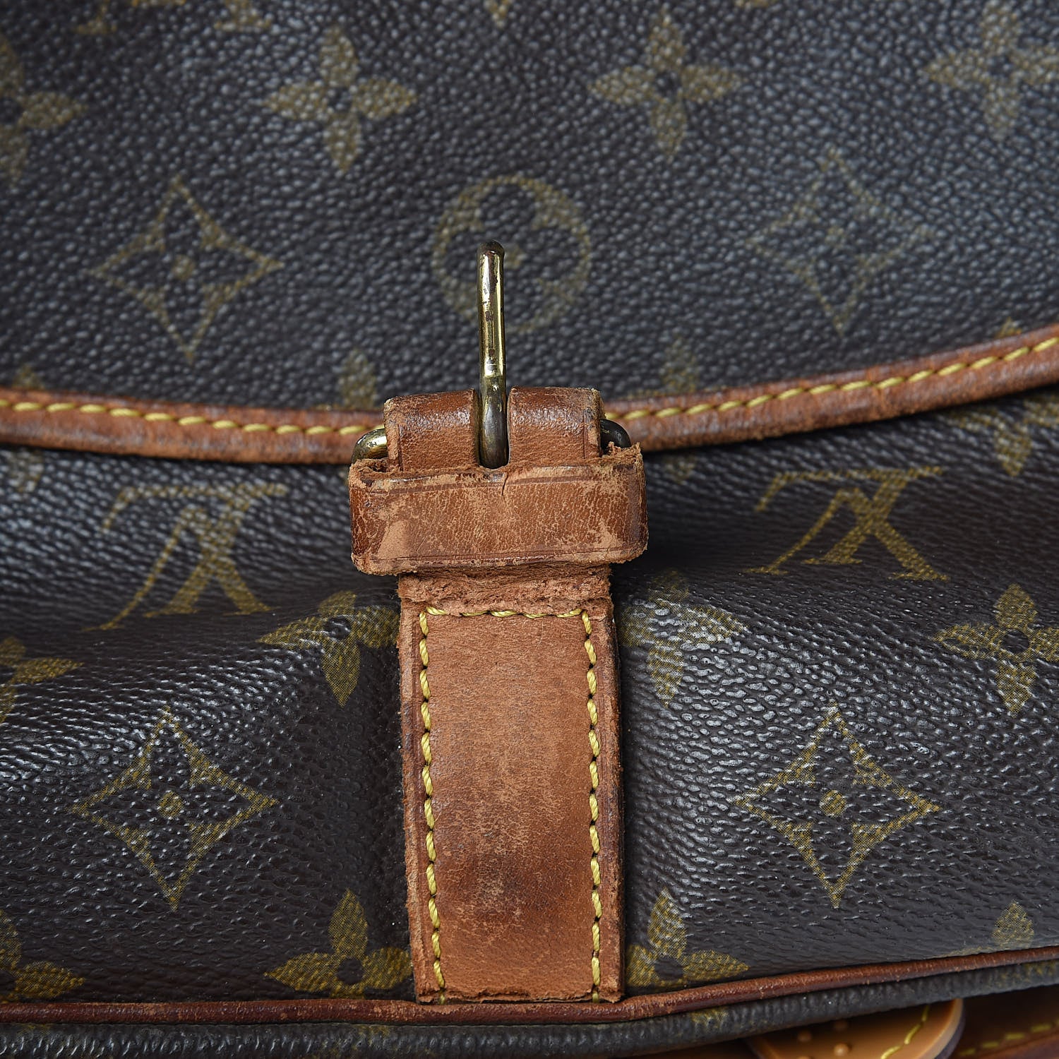 Louis Vuitton Monogram Saumur 35 17 of 32