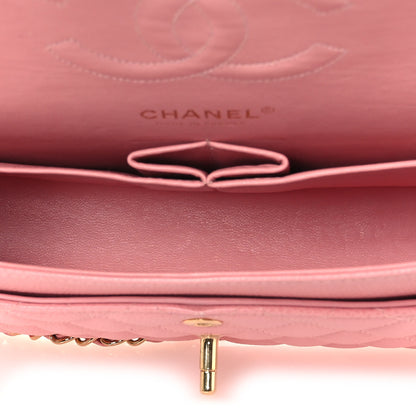 Chanel Caviar Quilted Medium Double Flap Pink 5 of 15