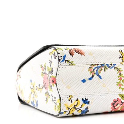 Louis Vuitton Epi Romantic Blossoms Twist Shoulder Bag MM White 9 of 10