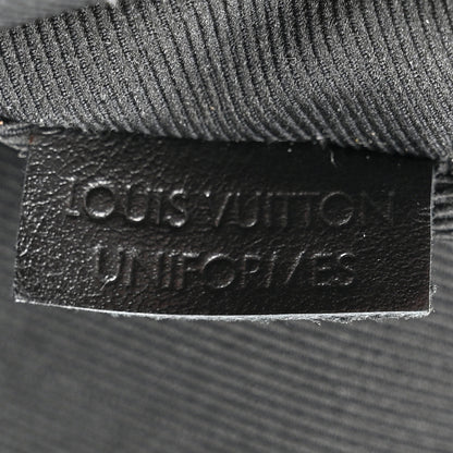 Louis Vuitton Taurillon Monogram Uniformes Solar Ray Soft Pochette Volga Belt Bag Black 6 of 12