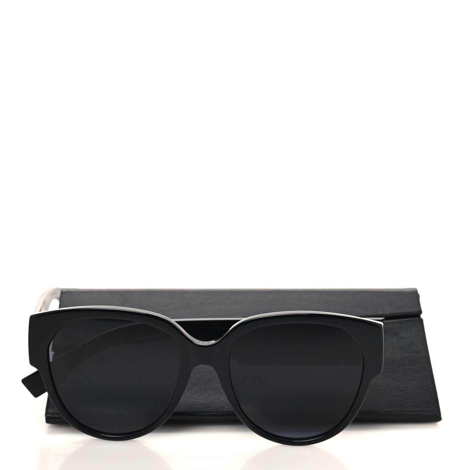 Christian Dior CHRISTIAN DIOR Acetate DiorID2 Sunglasses Black 9 of 9