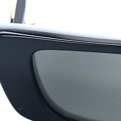 Gucci Acetate Rectangular Sunglasses GG0516S Black 7 of 7