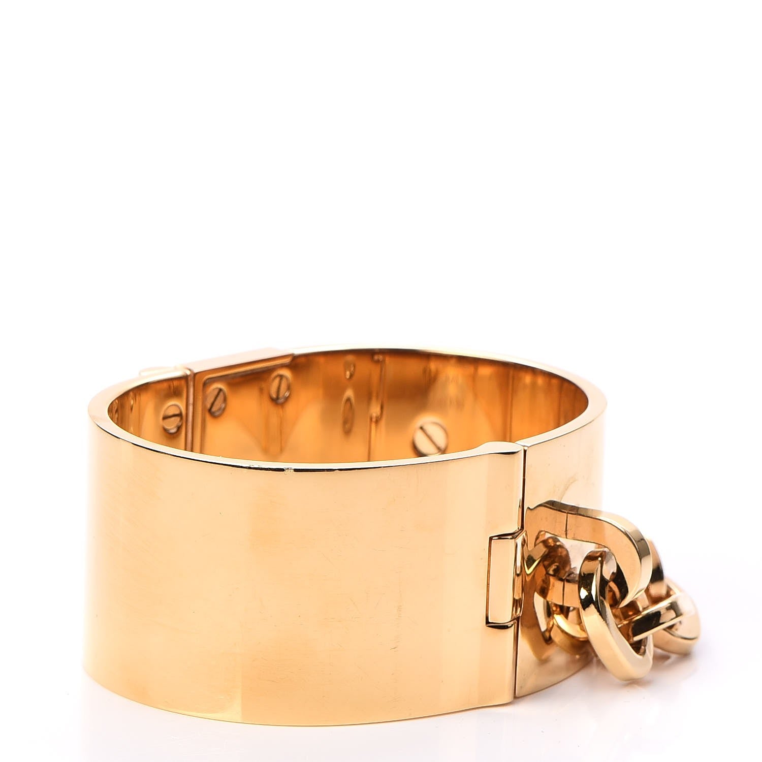 Louis Vuitton Lock Me Manchette Chain Cuff 3 of 8