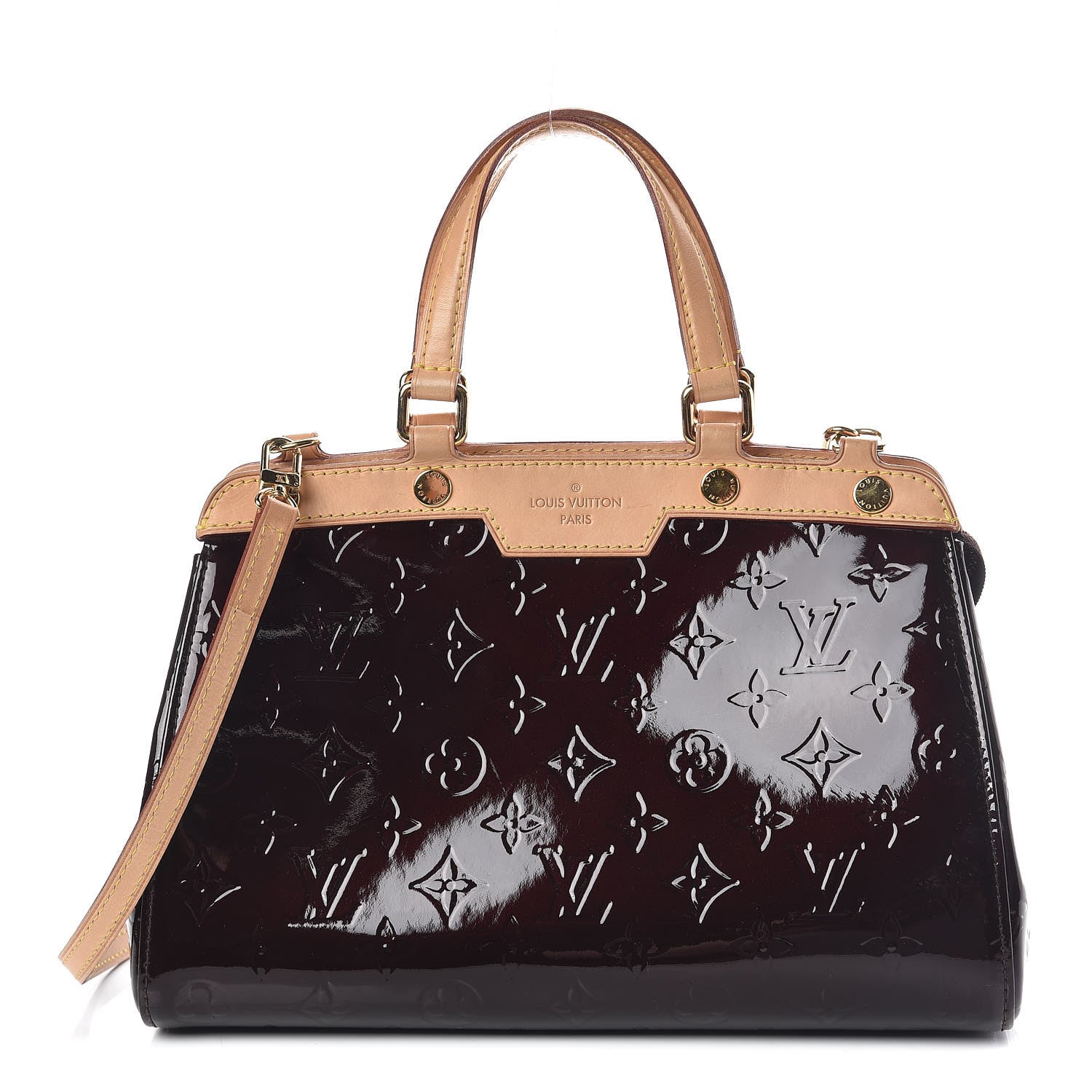 Louis Vuitton Vernis Brea PM Amarante 1 of 11