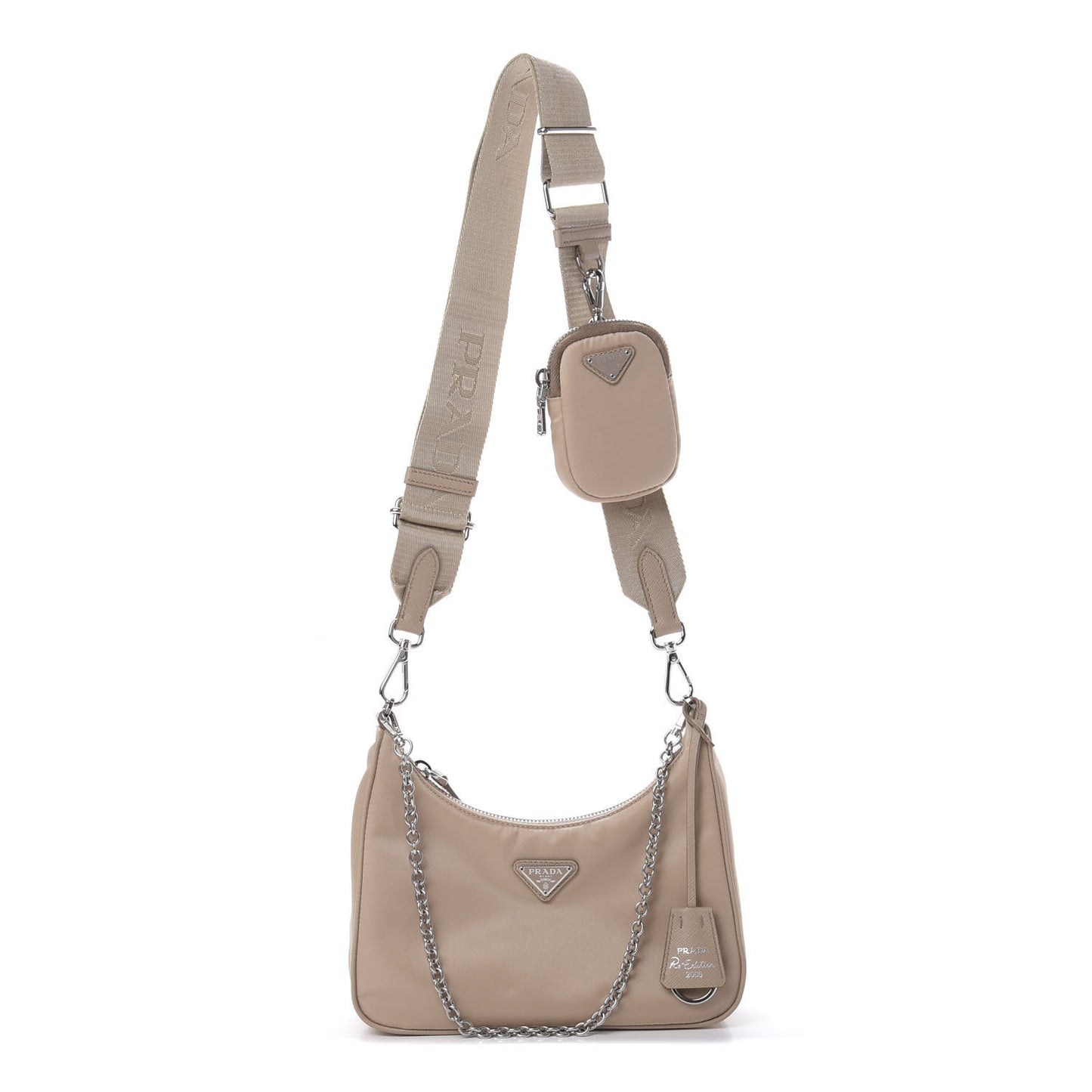 Nylon Re-Edition 2005 Shoulder Bag Cammeo