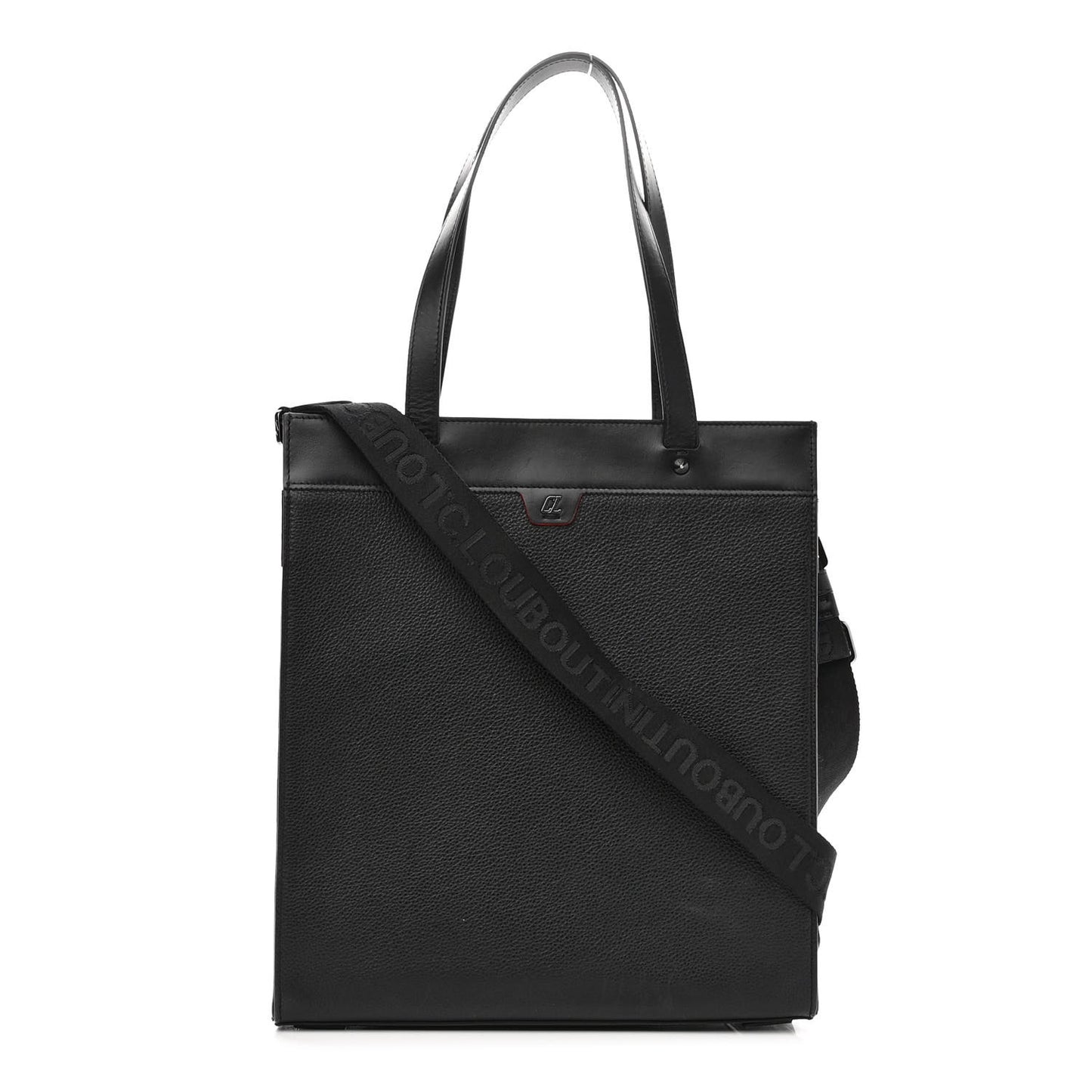 Grained Calfskin Ruistote Tote Black