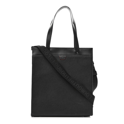 Christian Louboutin Grained Calfskin Ruistote Tote Black 1 of 14