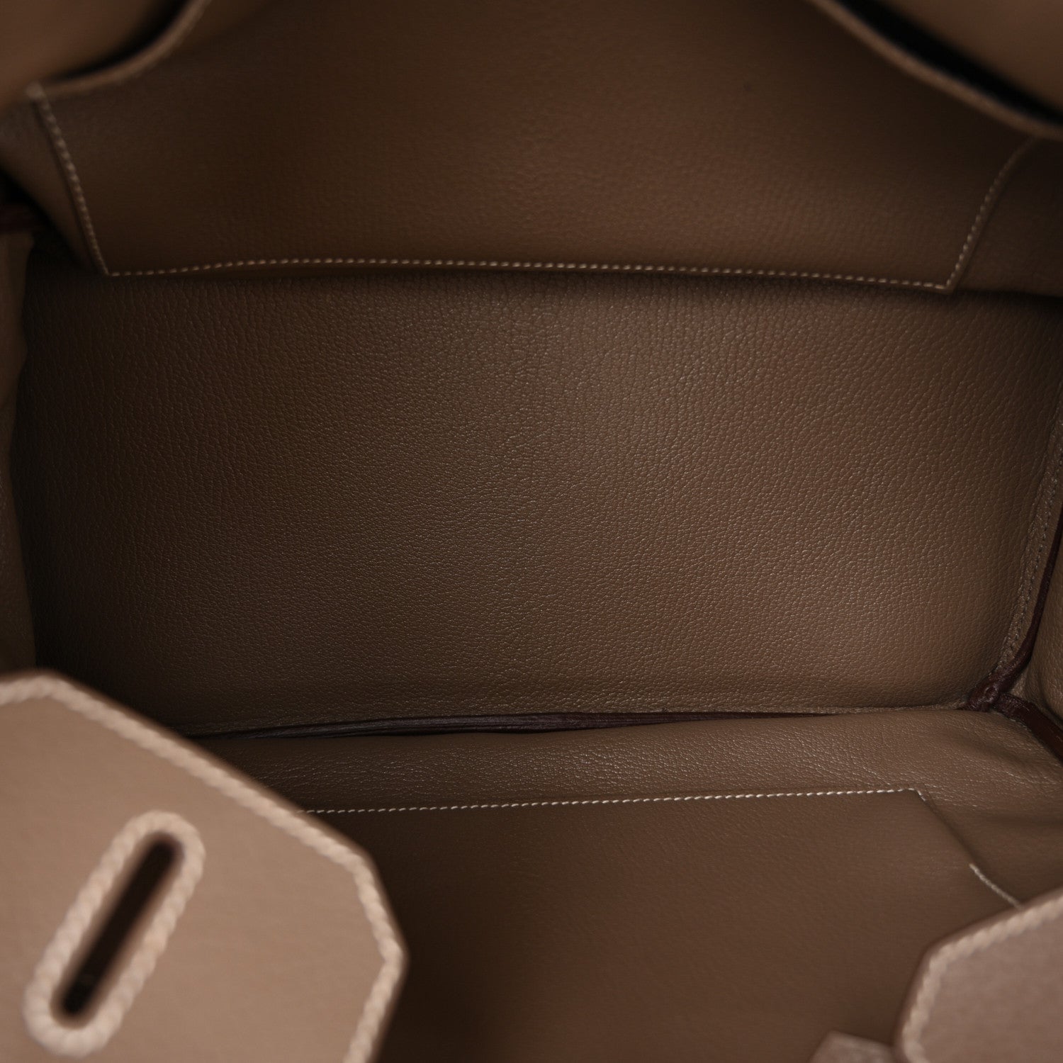 Hermes Taurillon Clemence Birkin 35 Etoupe 5 of 11