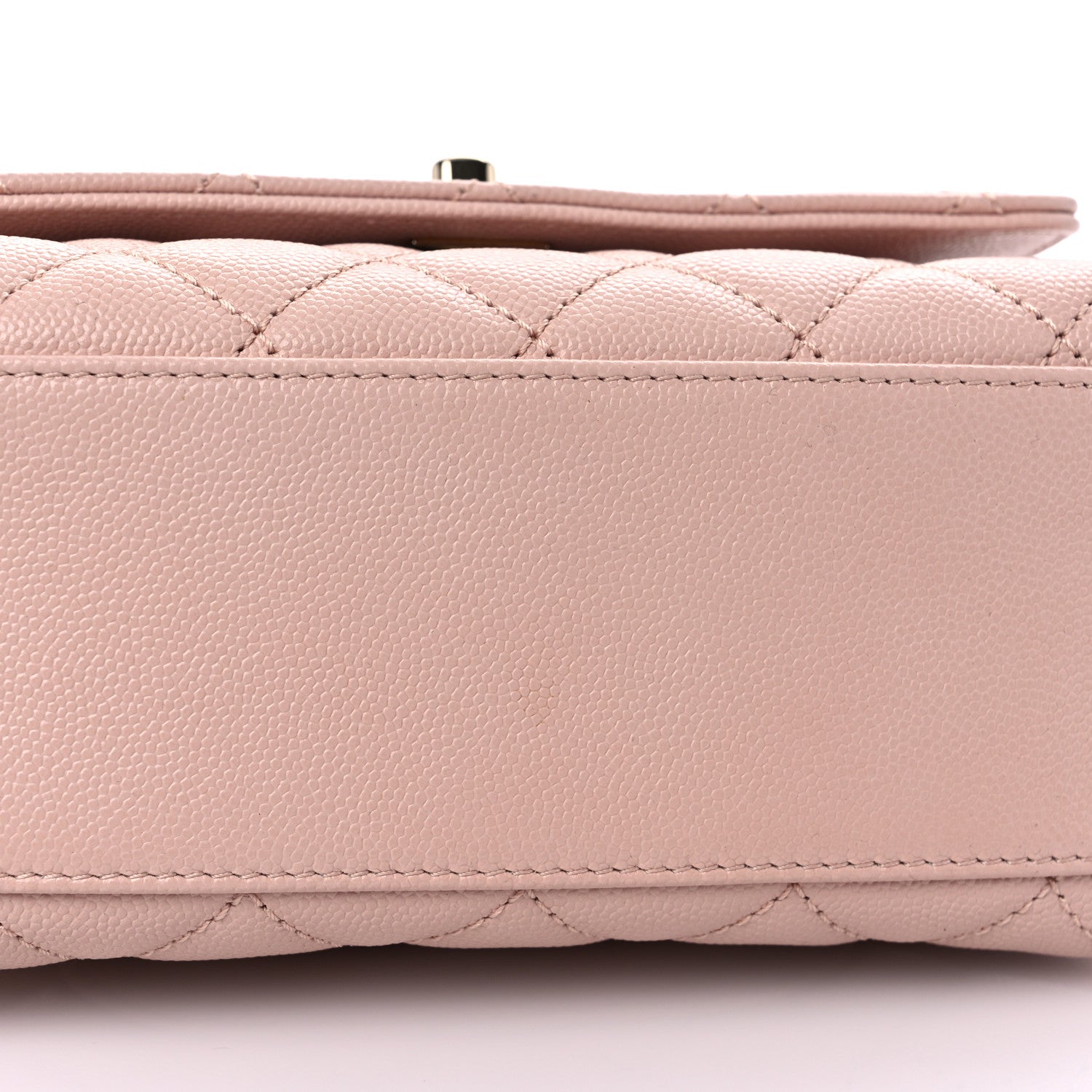 Chanel Caviar Quilted Extra Mini Coco Handle Flap Light Pink 10 of 10
