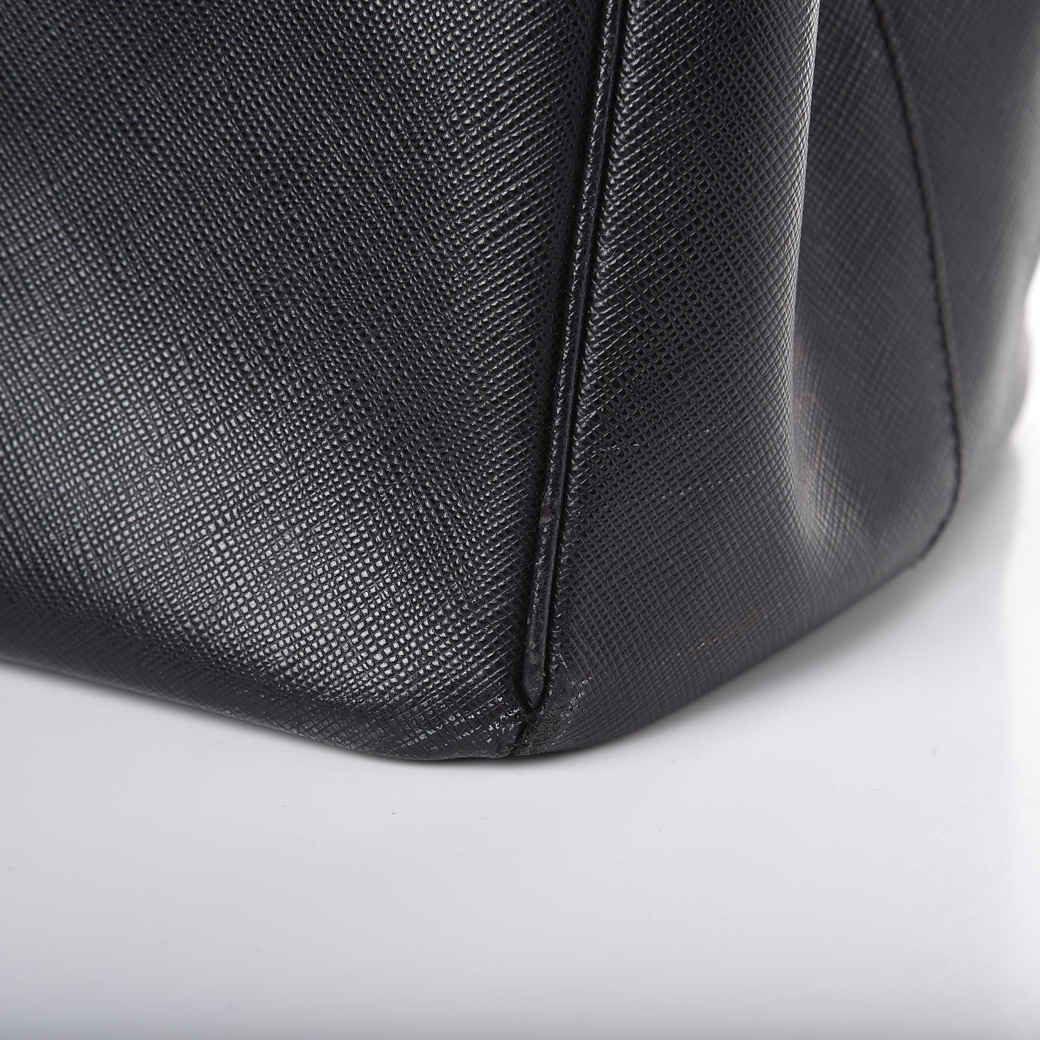 Prada Saffiano Lux Extra Large Galleria Double Zip Tote Black 18 of 19