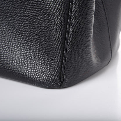 Prada Saffiano Lux Extra Large Galleria Double Zip Tote Black 18 of 19
