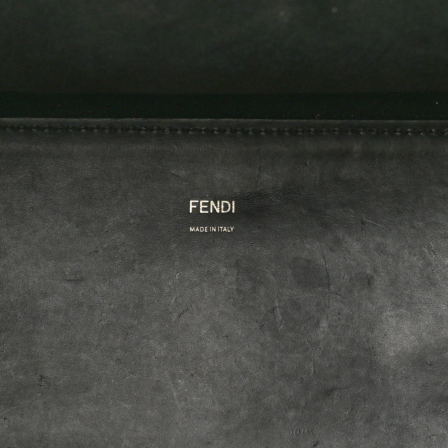 Fendi Vitello King Plexiglass Medium Fendi Sunshine Shopper Tote Black 6 of 10
