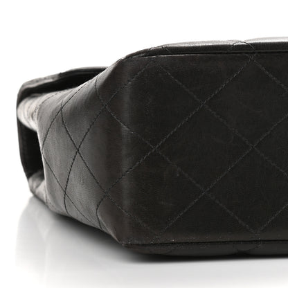Chanel Lambskin Quilted Jumbo Single Flap Black 9 of 16