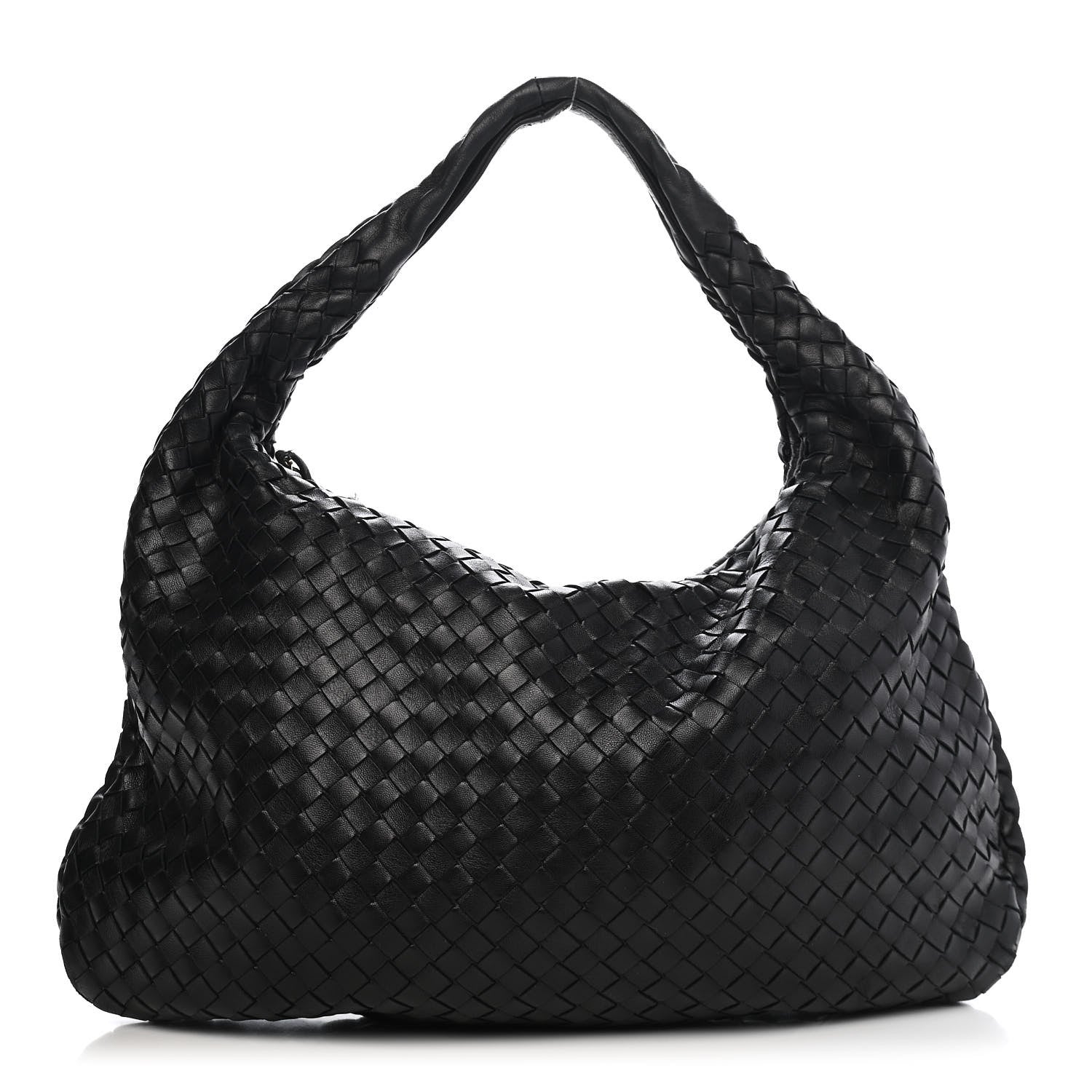 Bottega Veneta Nappa Intrecciato Medium Veneta Hobo Black 1 of 12