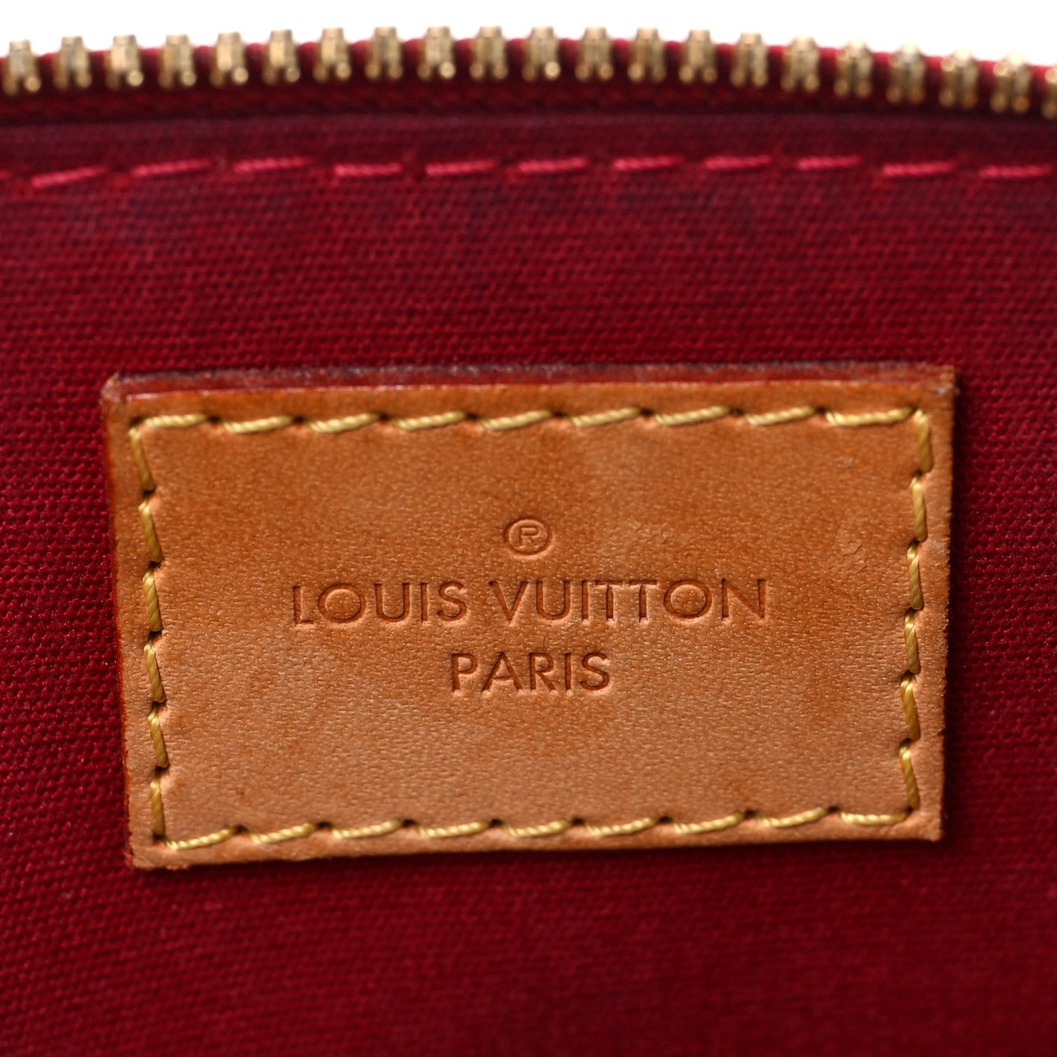 Louis Vuitton Vernis Alma BB Pomme D'Amour 5 of 5
