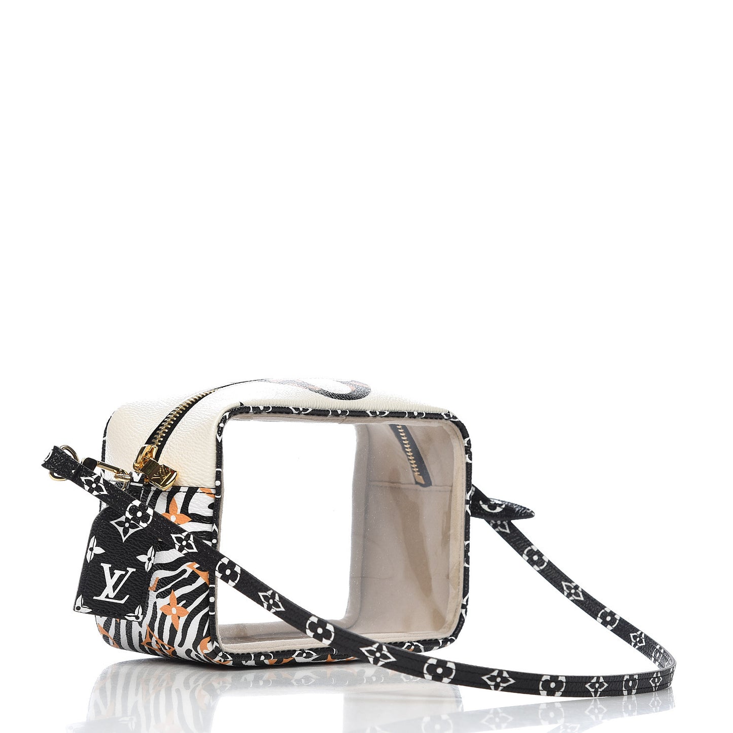 Monogram Giant Jungle Beach Pouch Ivory