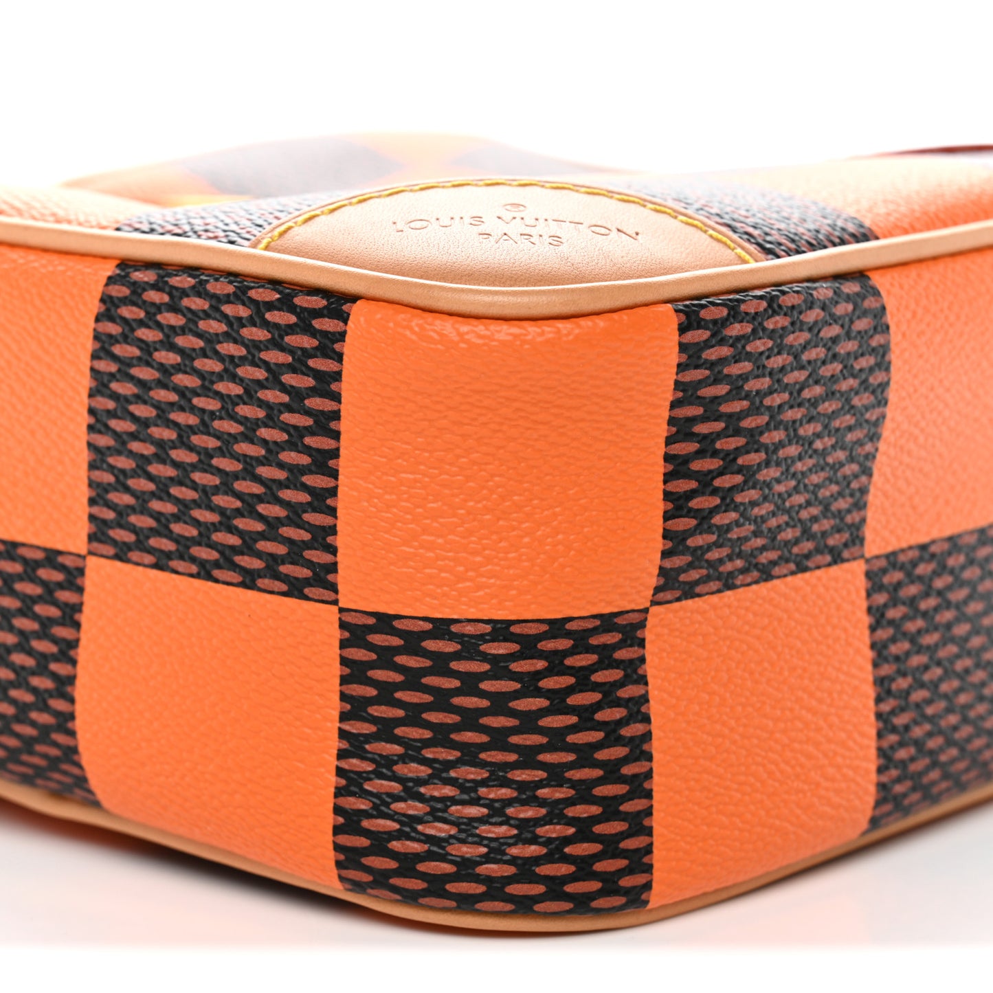 Damier Pop Chess Messenger Orange