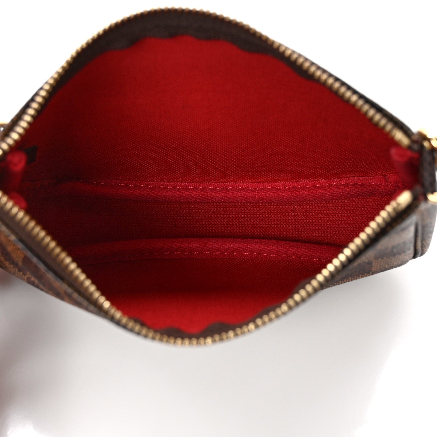 Louis Vuitton Damier Ebene Mini Pochette Accessories 4 of 8