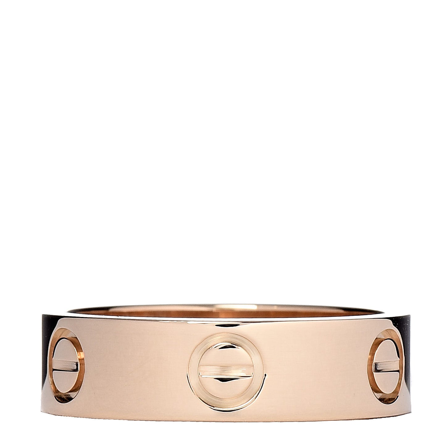 18K Yellow Gold 5.5mm LOVE Ring 55 7.25