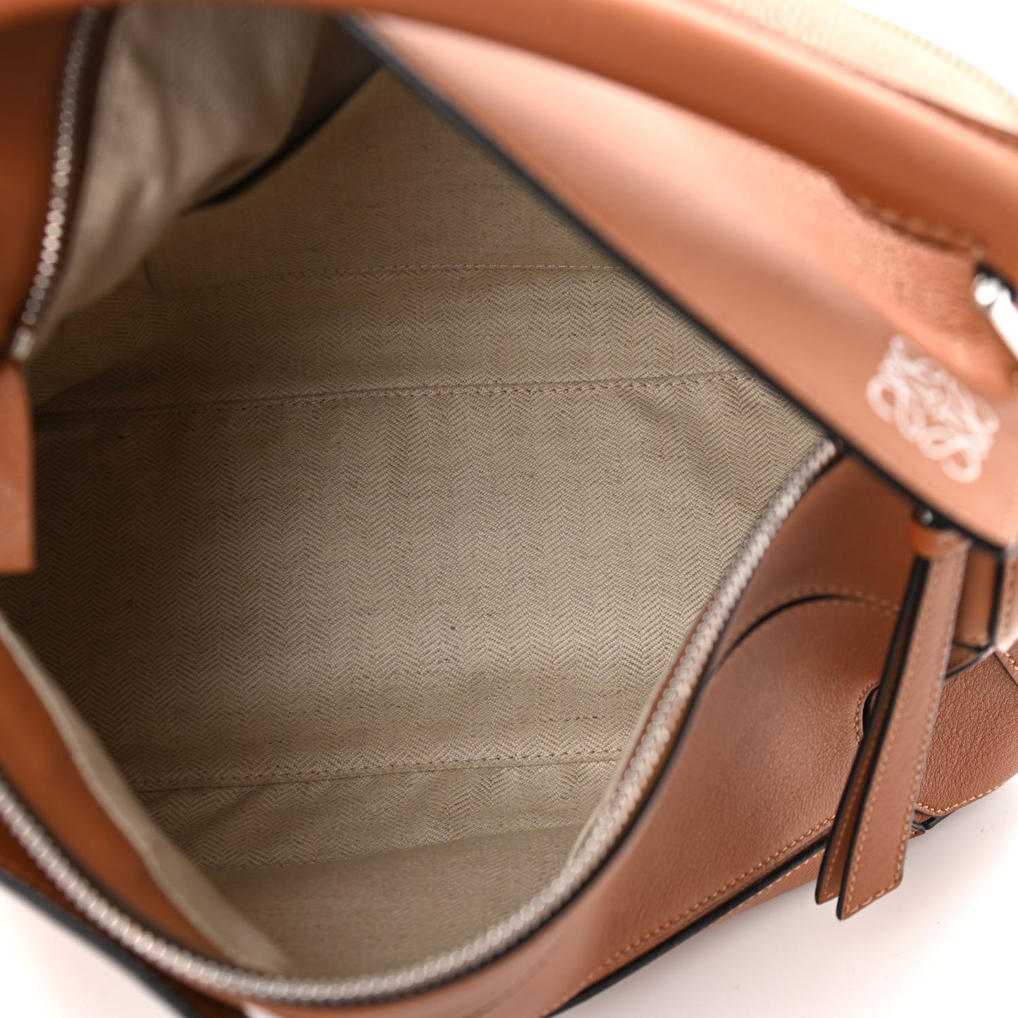 Calfskin Medium Puzzle Bag Tan