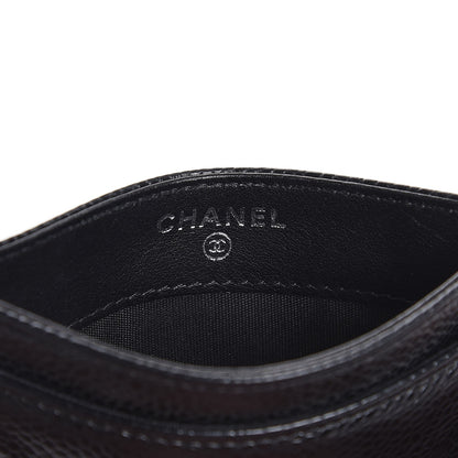 Chanel Caviar Timeless CC Card Holder Black 6 of 9