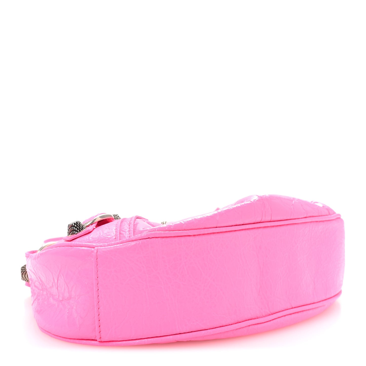 Agneau Arena Le Cagole Shoulder Bag XS Hot Pink Hot Pink