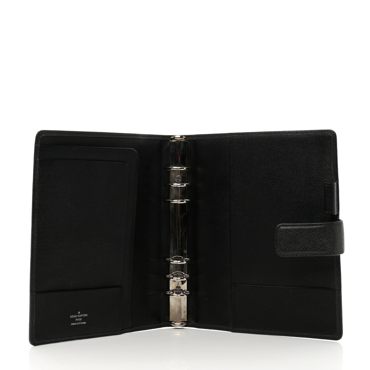 Taiga Large Ring Agenda Cover Ardoise