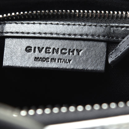 Givenchy Calfskin Brogue Medium Antigona Black White 6 of 9