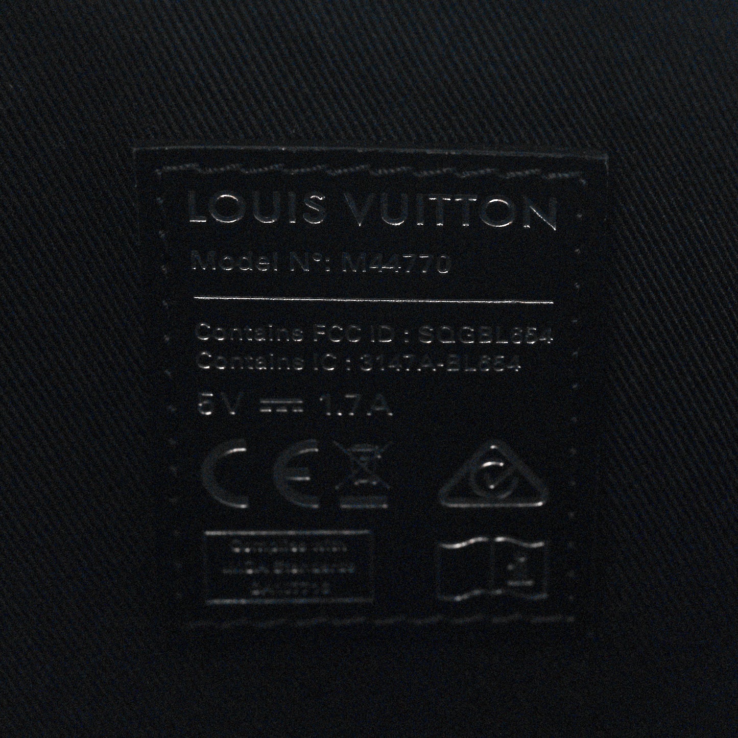 Jacquard Monogram Light Up Keepall Bandouliere 50 Black