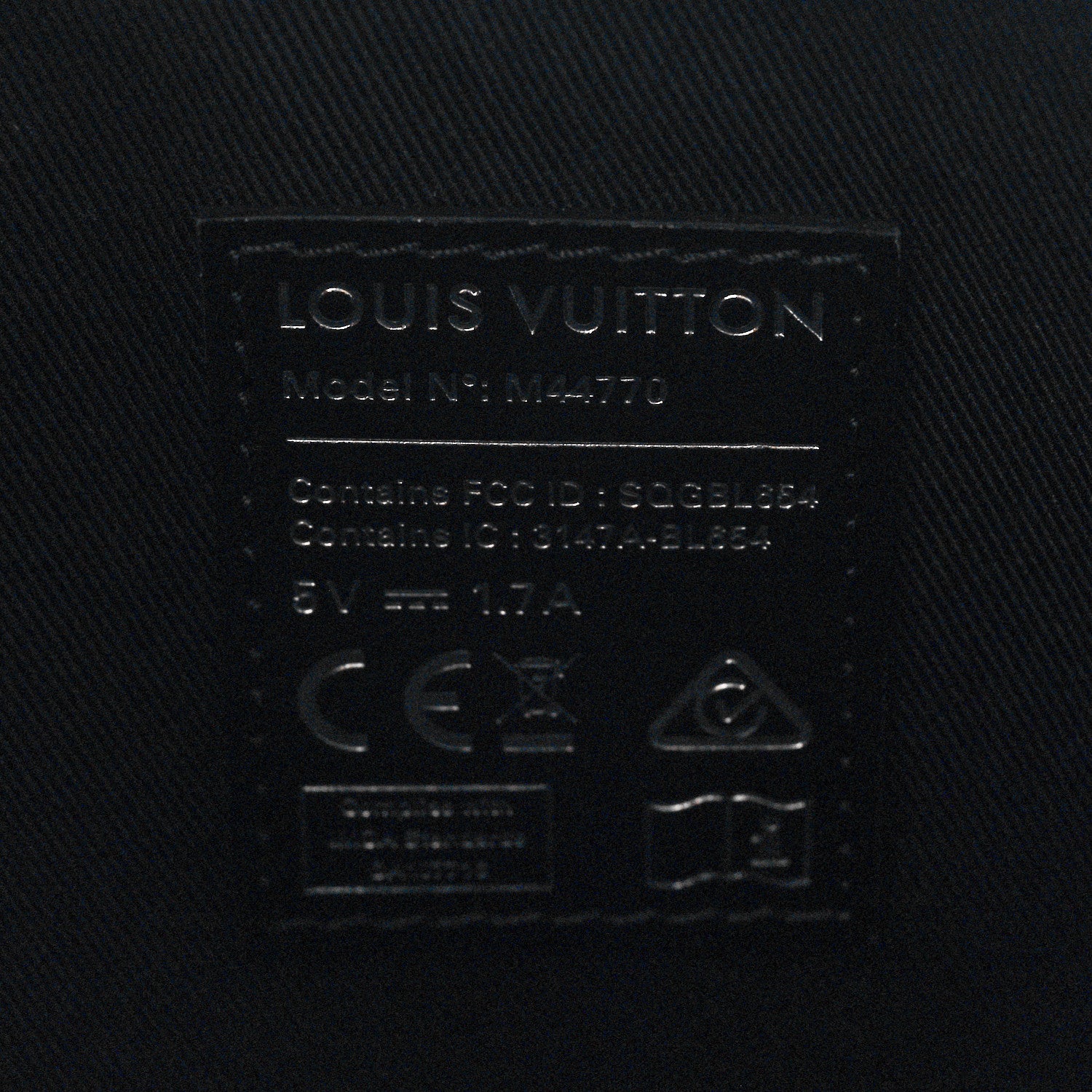 Louis Vuitton Jacquard Monogram Light Up Keepall Bandouliere 50 Black 10 of 10