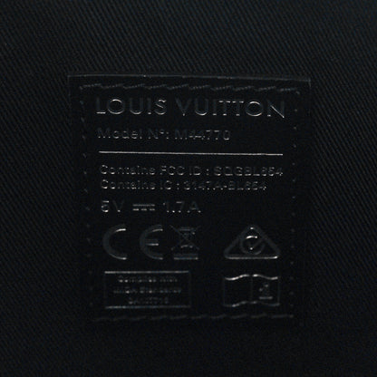 Louis Vuitton Jacquard Monogram Light Up Keepall Bandouliere 50 Black 10 of 10