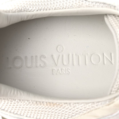 Louis Vuitton Calfskin Mesh Run Away Sneakers 37.5 White 9 of 12