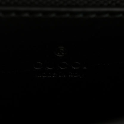 Gucci Gilbert Calfskin GG Super Mini Shoulder Bag Black 6 of 13