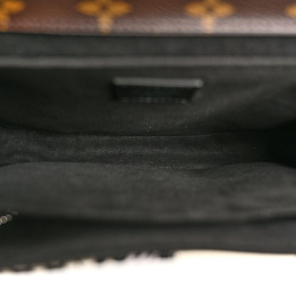 Louis Vuitton Epi Monogram Floral Pochette Metis Black White 5 of 11