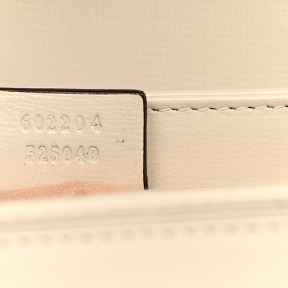 Gucci Azalea Calfskin Horsebit 1955 Shoulder Bag Mystic White 8 of 11