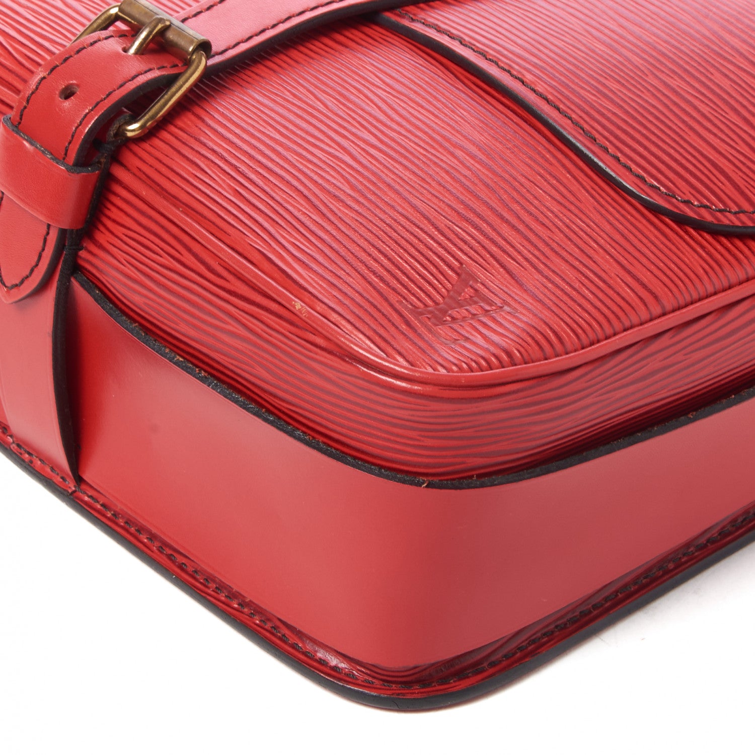 Louis Vuitton Epi Cartouchiere 22 Red 4 of 8