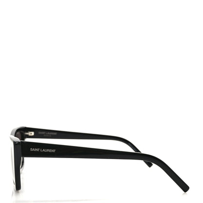 Saint Laurent Acetate Mica Cat Eye Sunglasses SL 276 Black 3 of 8