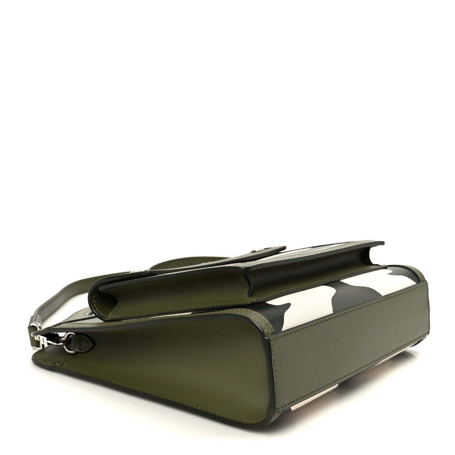 Burberry Calfskin Camouflage Mini Pocket Bag Green 4 of 13