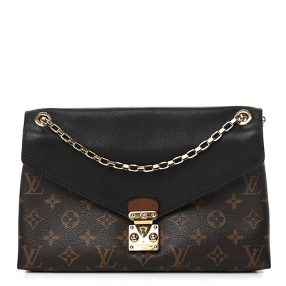 Louis Vuitton Monogram Pallas Chain Black 1 of 4