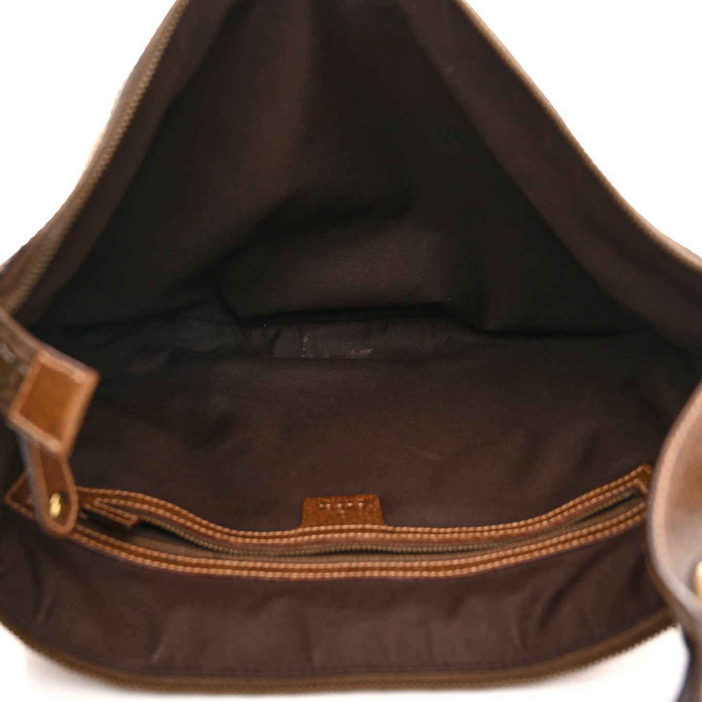 Monogram Pelham Studded Shoulder Bag Brown
