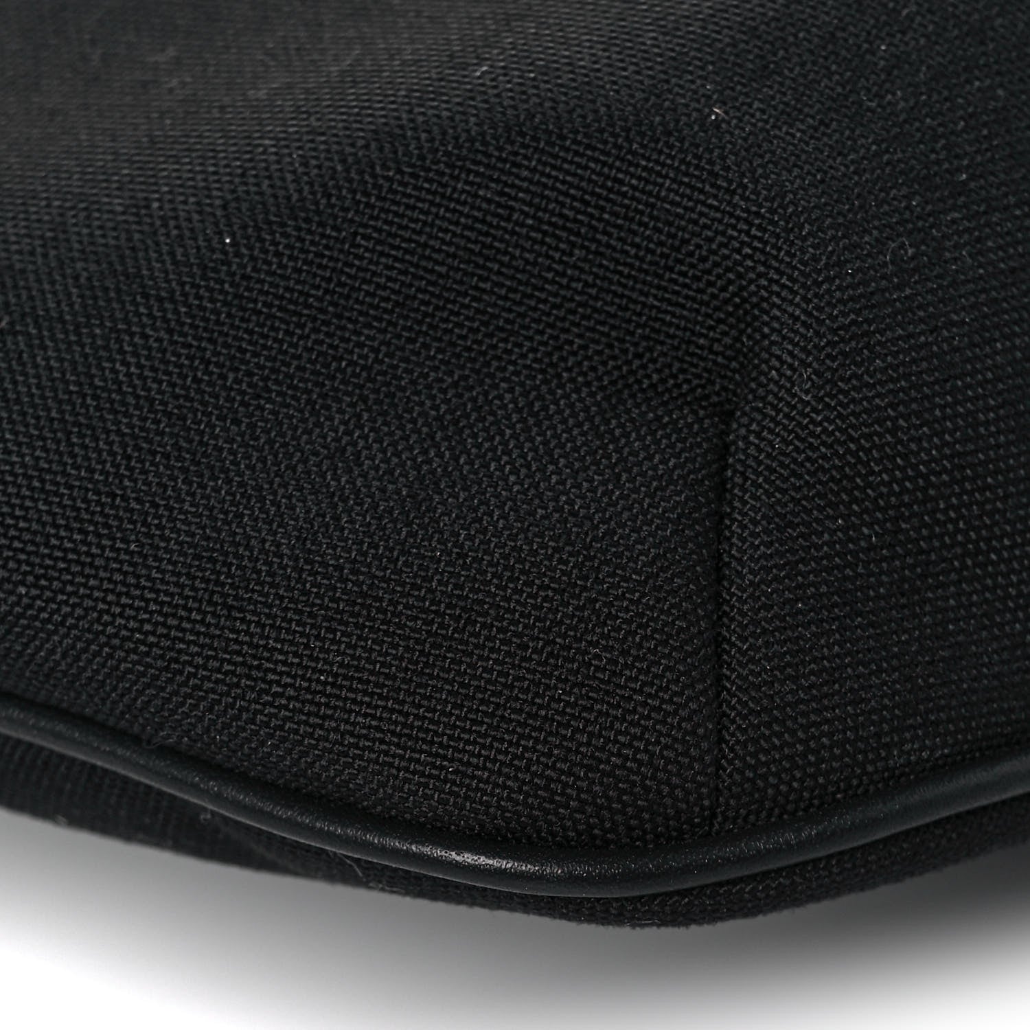 Saint Laurent Canvas Monogram Belt Bag Black 9 of 9