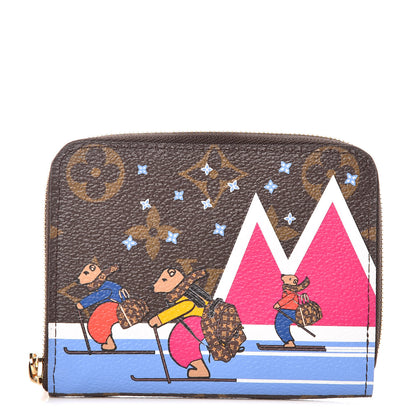 Louis Vuitton Monogram 2018 Christmas Animation Zippy Coin Purse 1 of 7