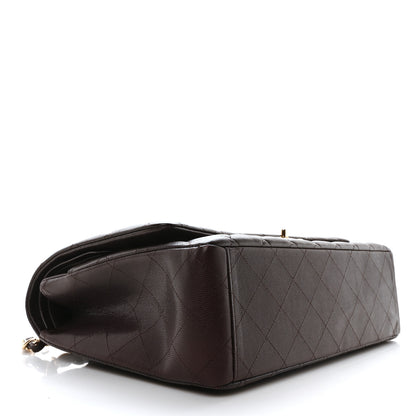 Chanel Caviar Quilted Maxi Double Flap Burgundy 4 of 10