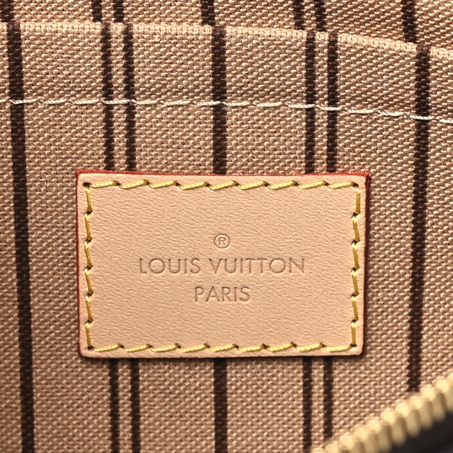 Louis Vuitton Monogram Neverfull MM GM Pochette 6 of 7