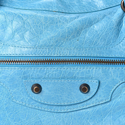 Balenciaga Agneau Classic Hardware City Bleu Paon 19 of 27