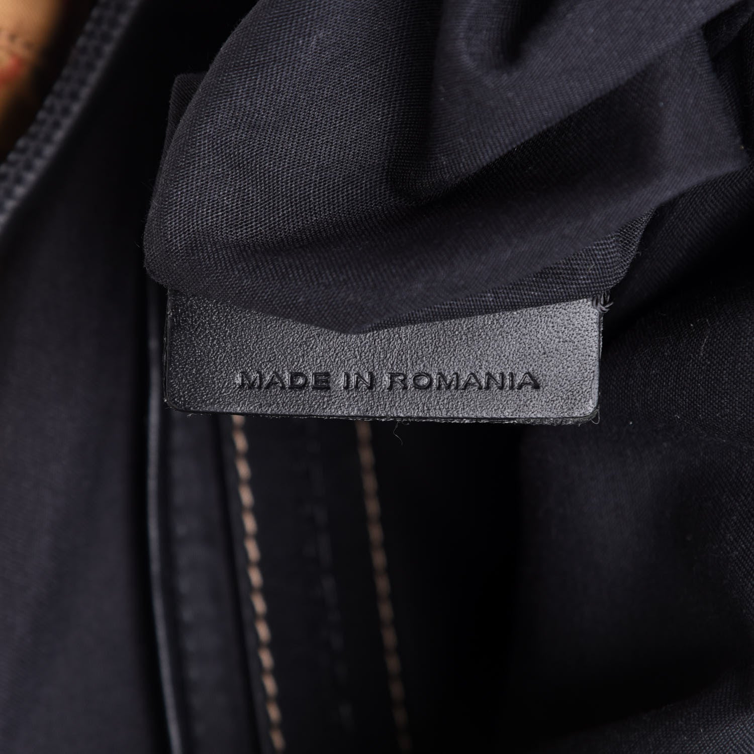 Burberry Vintage Check Small Rucksack Backpack Antique Yellow 7 of 11