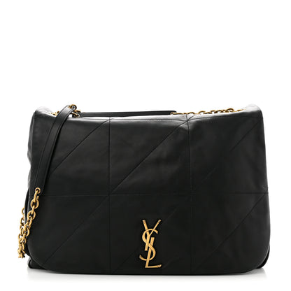 Saint Laurent Lambskin Matelasse Monogram Large Jamie 4.3 Black 1 of 11