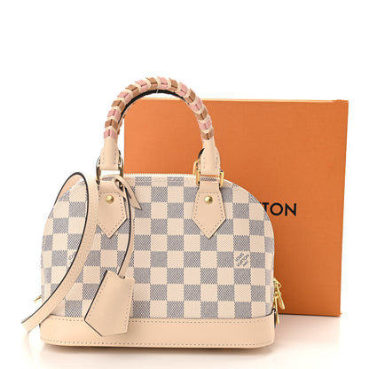 Louis Vuitton Damier Azur Braided Alma BB 10 of 10