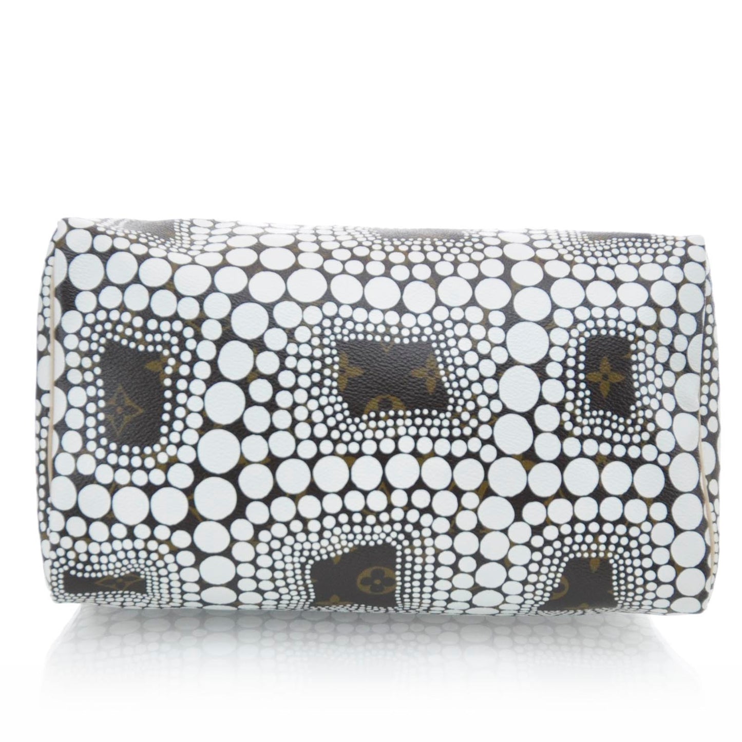 Monogram Kusama Town Speedy 30 White